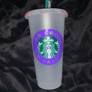 24oz Bedazzled Starbucks Coffee Tumbler